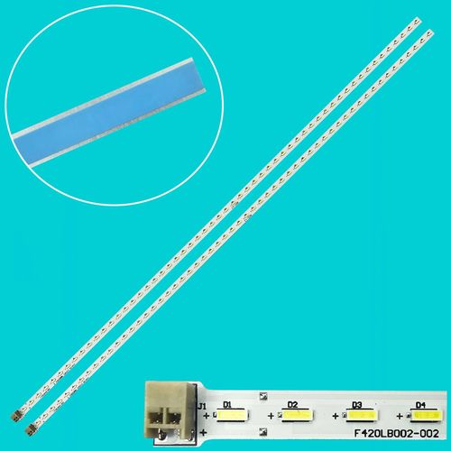 Bande de rtroclairage LED pour KDL-42EX440 KDL-42EX441 KDL-42EX443 F420LB002-002 FOXCONN E253117 2 Pcs For 1 TV CHINA