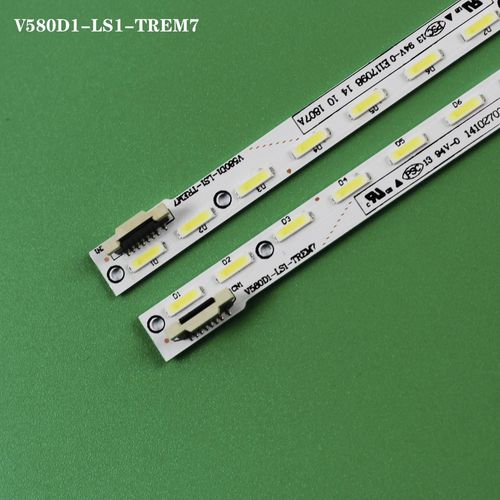 Bande de rtroclairage LED pour Toshiba 58L8400U 58PUK6809 Panasonic TX-58AX802B V580D1-LS1-TREM7 V580D1-LS1-TLEM7 V580DK2-KS1 64 gible