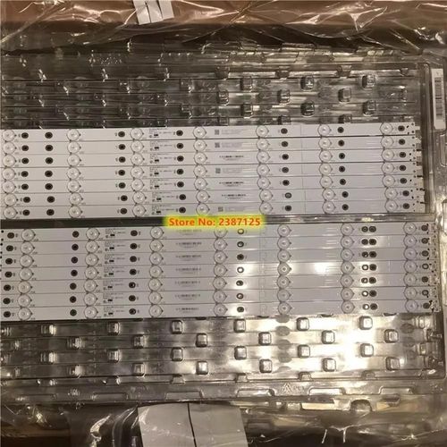 Bande Led 7 Lampes Pour Gj-2k16-550-D712-S1-L R 55pug6102/78 55pus6101 55pus6401 55pus6561 55pus6581 55pus7272 55pus6551/12 1set 12pcs