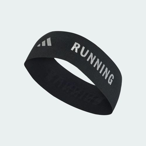 Bandeau De Running Climacool Adidas - Black / Reflective Silver - Hommes (M/L)