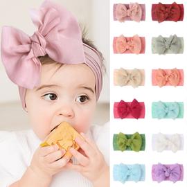 Acheter Mignon arcs bébé bandeau élastique bandeau bébé cheveux accessoires  né bébé fille bandeaux Turban
