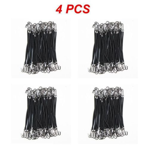 Bandes De Cheveux lastiques En Caoutchouc Pour Queue De Cheval Pour Femmes,Crochets En Gomme,Cravates Pour Cheveux,Support D'outils De Coiffure,Bandes De Duextrmes,Accessoires - Type Style A 4pcs