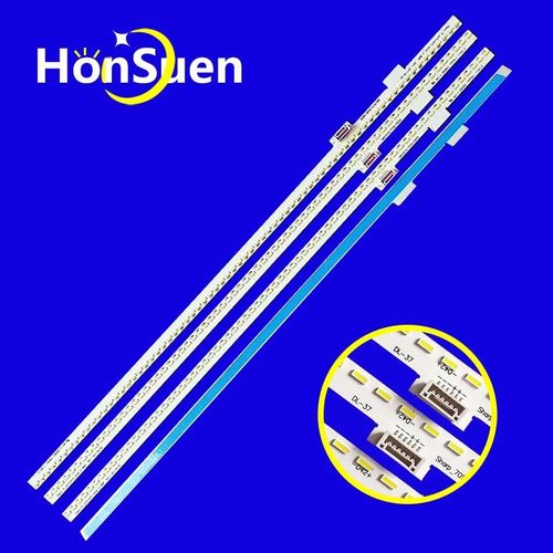 Bandes de rtro-clairage LED pour Sharp LC-70UI9362K LC-70UI9362E Foxconn 70YS17-3 4T-C70AMZA Sharp_70SU580_2X56 + 2X56_4014c_A_7S8P 2kit-8pcs