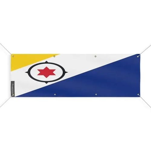 Bannire Drapeau Pays-Bas Caribens 8 Oeillets 50x150 Cm