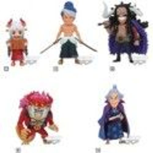 Banpresto Co., Ltd. One Piece Wcf - Wanokuni Onigashima 9 - Set Of 5