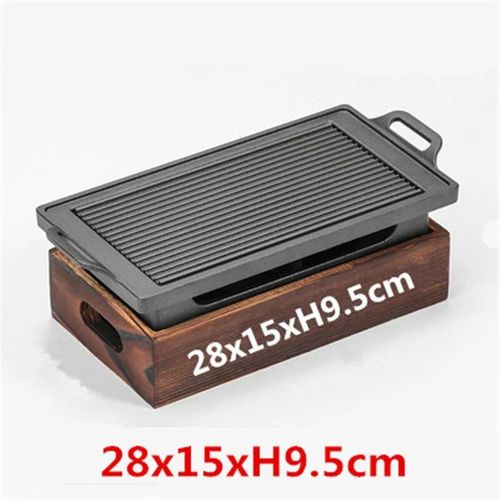 Barbecue portable sans fume,four  charbon de bois coren et japonais,cuisinire domestique,table de barbecue antiarina - Type 28x15xH9cm #B