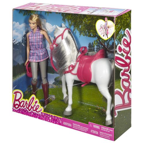 Barbie BARBIE ET SON CHEVAL - poupee | Rakuten