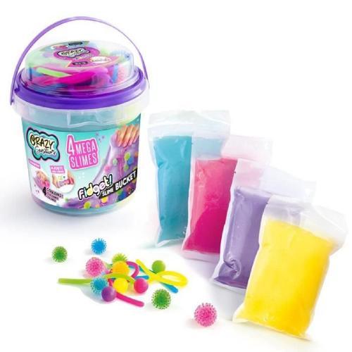 Baril De Slime Fidget - 4 Mga Slimes - Crazy Sensations - Canal Toys - Loisirs Cratifs Pour Enfant - Des 6 Ans - Ccc 020