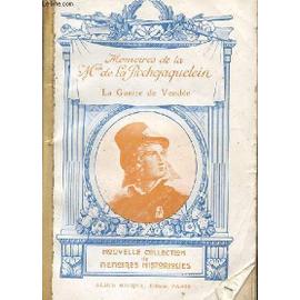 marquise de la rochejaquelein memoires