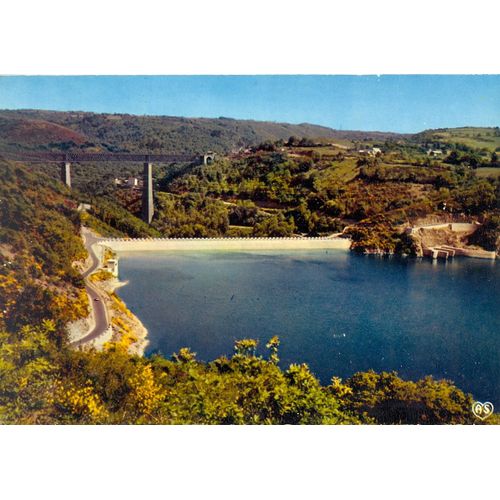 Barrage De Besserve . Viaduc Des Fades . Puy De Dome