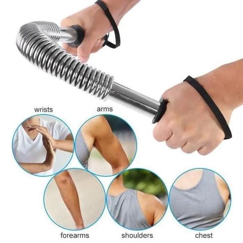 Barre ? Ressort Flexible 40kg Barre De Torsion Fitness Musculation Pour Bras-?Paule-Poitrine, Crossfit Gymnastics Calisthenic G0236