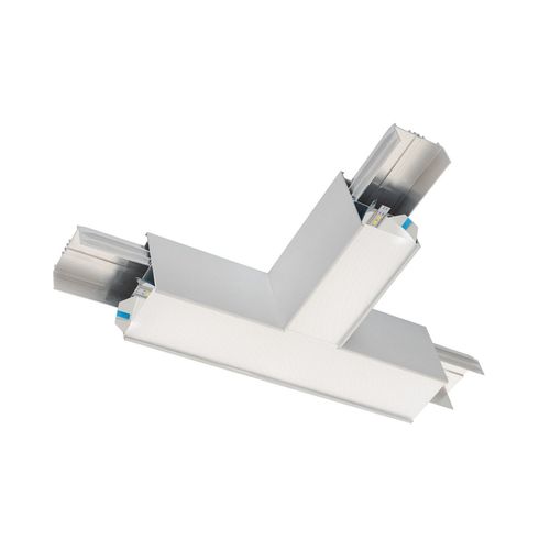 Barre Linaire Led New Turner 't' 12w (Ugr19) Argent Blanc Chaud 3000k
