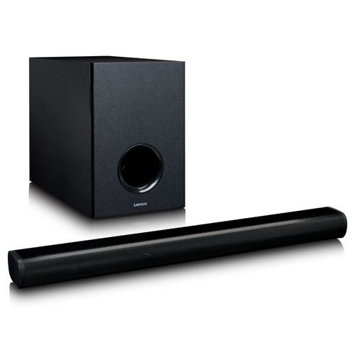 Barre-son avec caisson de basses sans fil avec Bluetooth SBW-800BK Noir