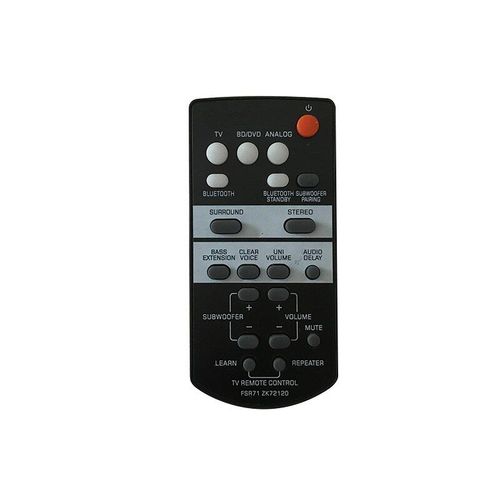 Barre son YAMAHA, tlcommande, FSR50, FSR64, FSR66, FSR78, YAS-106, YAS-108, YAS-207, ATS-1030, ATS-1060, ATS-1070, YAS203, YAS-CU203 Nipseyteko