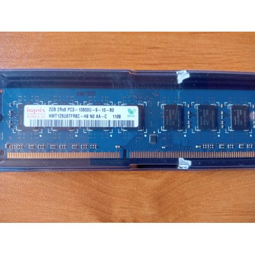 Barrette mmoire DDR3 PC-10600U 2 GB Hynix