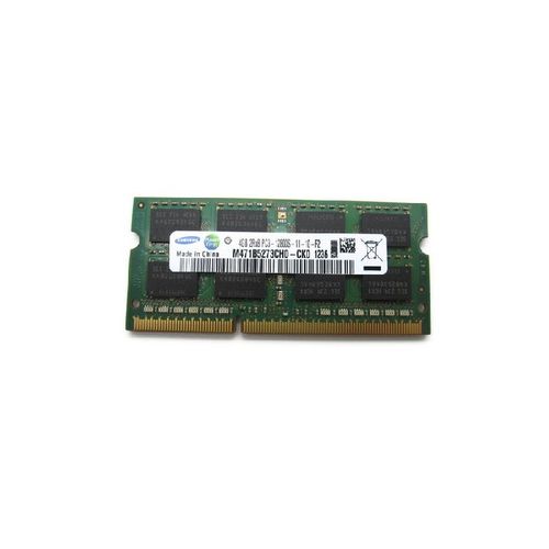Barrette Mmoire RAM Sodimm 4Go DDR3 PC3-12800S Samsung M471B5273CH0-CK0 CL11