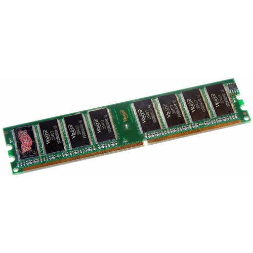 Barrette mmoire Vdata MDGVD5F3H4750D1E02 512MB DDR PC3200U 400MHz DIMM