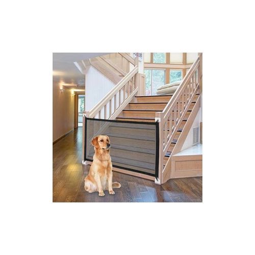 Barrière De Sécurité Pour Chien, Porte Magique Réglable  180 X 70 Cm 73629964
