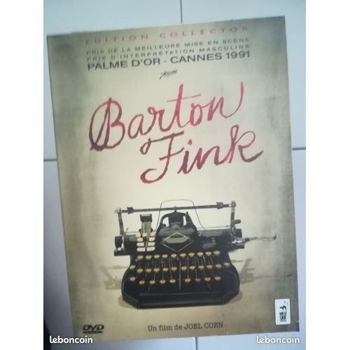 Barton Fink Dvd De Joel Coen, Ethan Coen Avec John Turturro, John Goodman, Michael Lerner