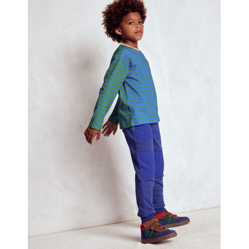 Bas De Jogging  Genoux Renforcs-Bleu Mdival
