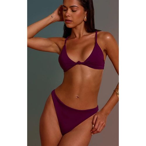 Bas De Maillot De Bain Tanga chancr Violet, Violet
