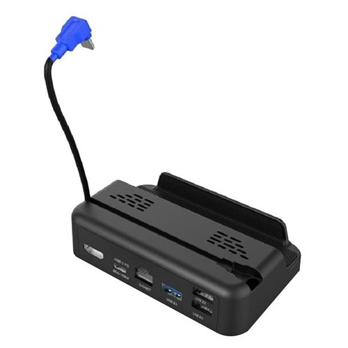 Base De Conversion Vido Usb C Vers Rj45, Support Hub Pour Station D'accueil Steam Deck Tv, Chargeur De Console De Jeu