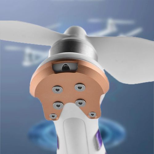 Base De Moteur Renforcement Anti-Fissuration Base De Protection En Alliage D'aluminium Service Pices De Rechange Pour Dji Phantom 3e / 3 / 2_Golden