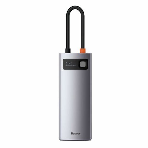 Baseus Hub Adapter 5in1 Usb-c To 3x Usb 3.0 + Hdmi + Usb-c Pd