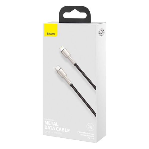 Baseus Type-c - Lightning Cafule Series Metal Data Cable Pd 20w 1m Bl