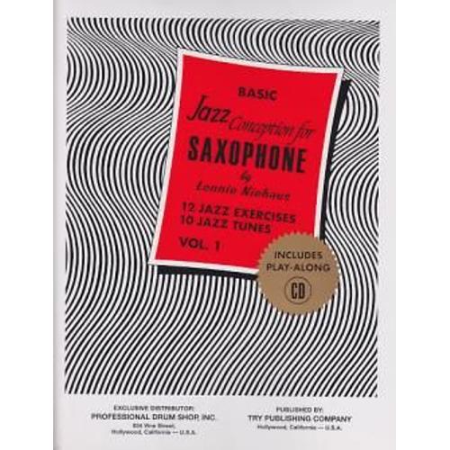 Basic Jazz Conception For Saxophone Vol. 1