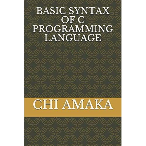 Basic Syntax Of C Programming Language    Format Broch 
