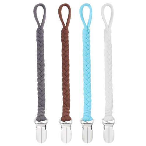Basicslife Lot De 4 Chanes Ttine Pour Bb Sans Bpa, Ensemble De Linge De Lit, Convient  Tous Goodnice
