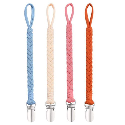Basicslife Lot De 4 Chanes Ttine Pour Bb Sans Bpa, Ensemble De Linge De Lit, Convient  Tous Goodnice