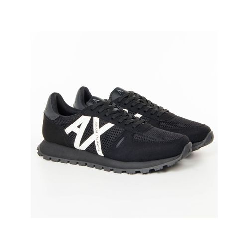Basket Armani Exchange Original Ax Sneaker Homme Noir - 42