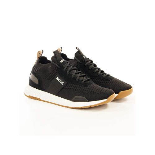 Basket Boss Titanium Runn Charcoal Homme Noir - 41