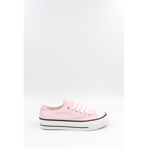 Basket En Toile Rose Femme Via Giulia Taille 40