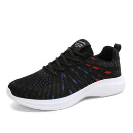 Basket Homme Chaussures Sport Masculines Respirante Chaussure Noir Et Bleu Rakuten