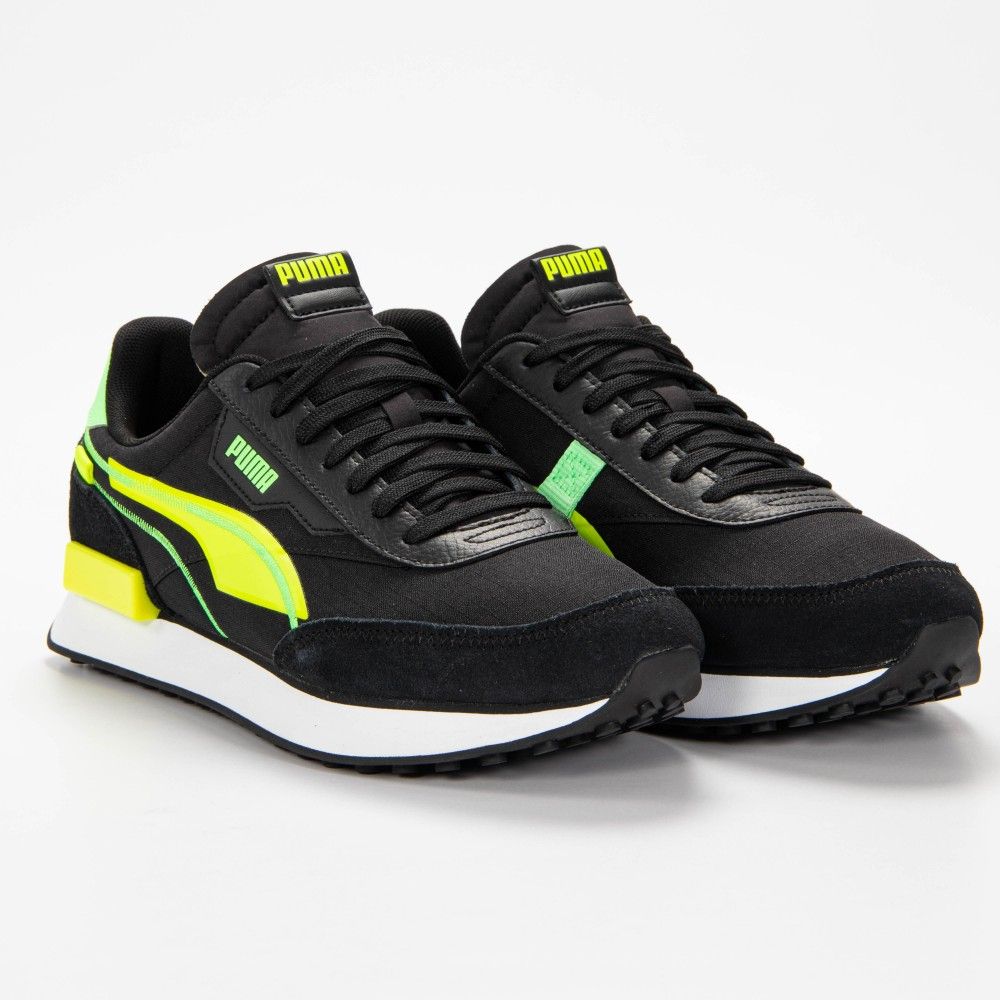 Basket Puma Homme Future Rider Twofold Sd Trainers Noir Rakuten