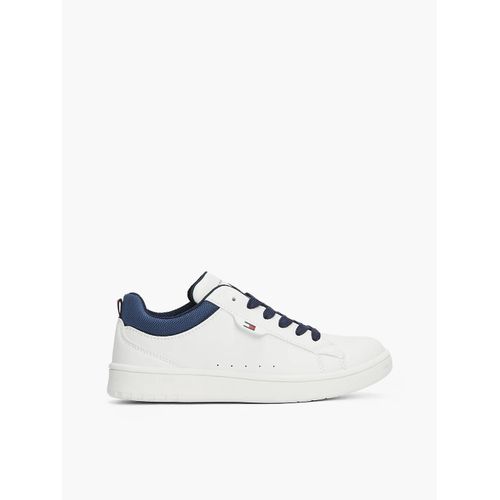 Baskets  Lacets Low Cut Lace-Up Sneaker/White/Blue - 33