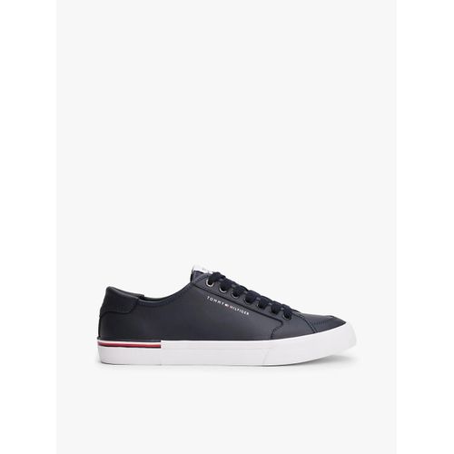 Baskets  Logo Estamp Core Corporate Vulc Leather/Navy Blue - 43