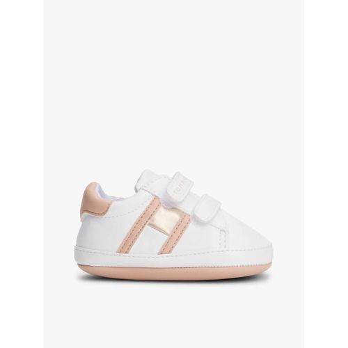 Baskets  Scratch Et Drapeau Flag Low Cut Velcro Sneaker/White/Pink - 18
