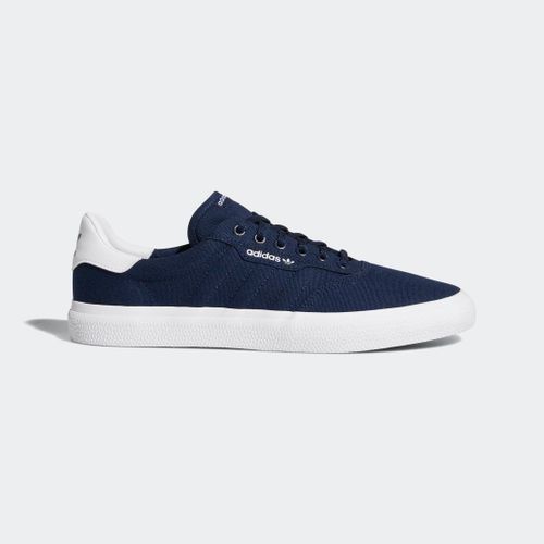 Baskets Adidas 3mc Vulc B22707 Bleues Et Blanches - 36
