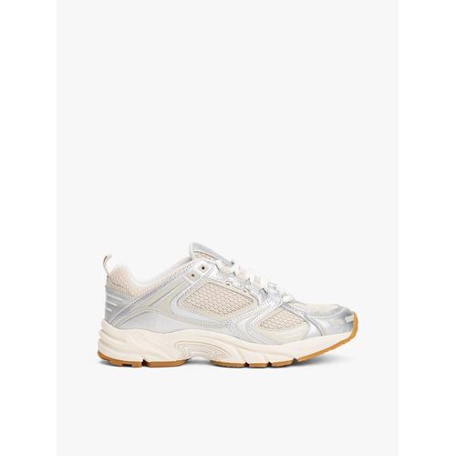Baskets Archive En Maille Mtallise Archive'97 Metallic/Newsprint Beige - 39