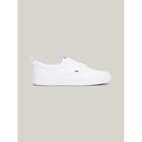 Baskets Basses Classics En Coton Wmn Classic Tommy Jeans Sneaker/White - 40