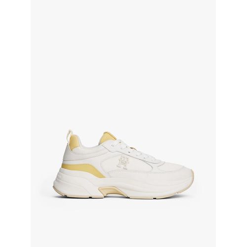 Baskets Chunky En Cuir Multitexture Th Chunky Runner/Off White - 38