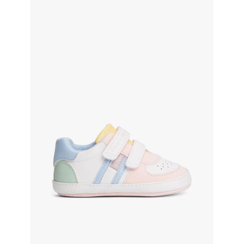 Baskets Colour-Block  Paillettes Flag Low Cut Velcro Sneaker/Multicolor - 19