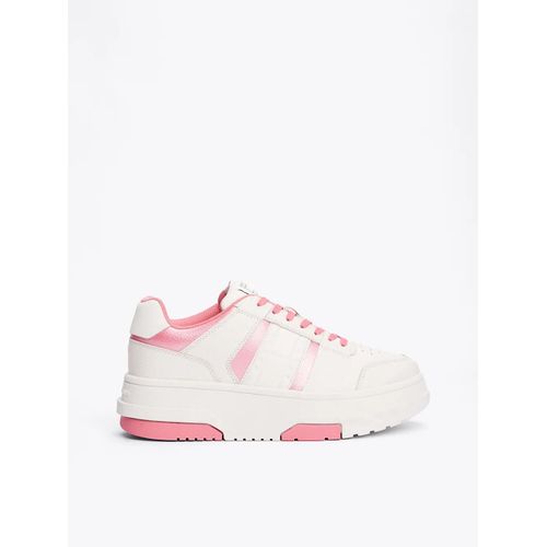 Baskets Compenses The Brooklyn En Cuir The Brooklyn Flatform/Preppy Pink - 37