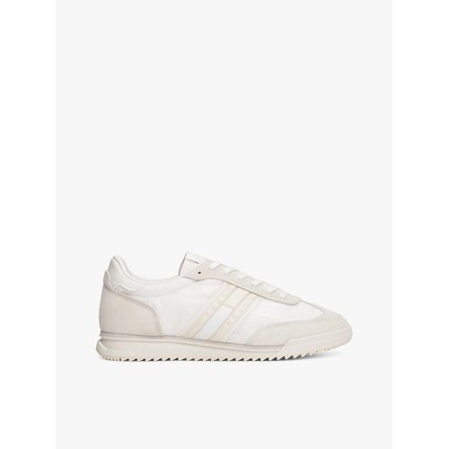 Baskets Crantes Rtro En Cuir Multitextures Tjm Retro Runner Cleated/Ecru - 46