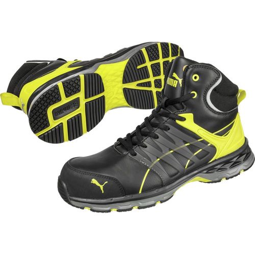 Baskets De Scurit Hautes Puma Velocity 2.0 Yellow Mid S3 Esd Hro Src - 47