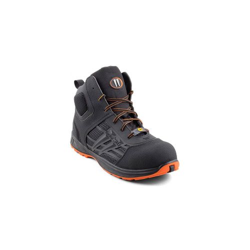 Baskets De Scurit Montantes Neptune S3 An Hi Ci - Noir Et Orange - 43